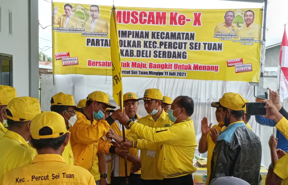 Rusli Badri Terpilih Jadi Ketua PK Percut Sei Tuan