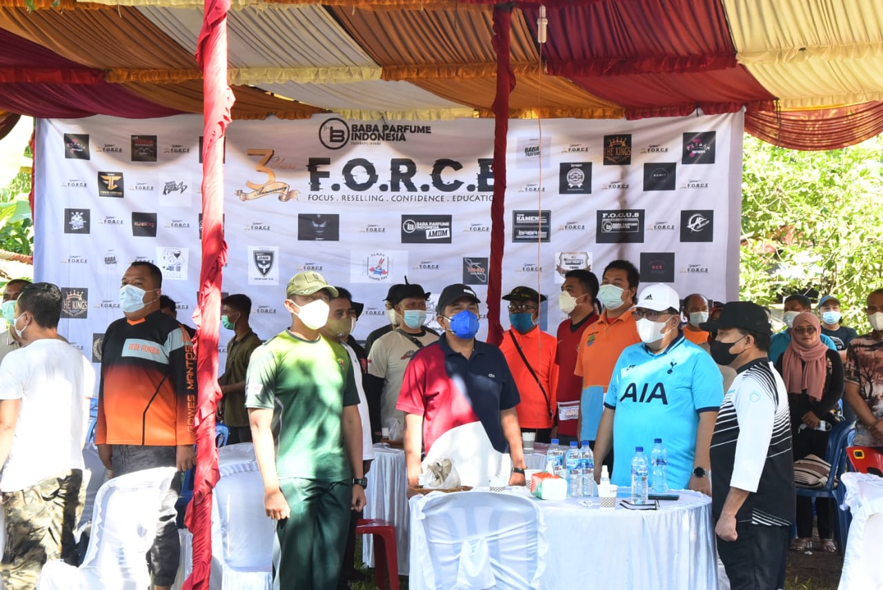 Mewakili Bupati Deli Serdang, Sekdakab Darwin Zein S.Sos Buka Kegiatan “ Deli Serdang Rafting 2021”