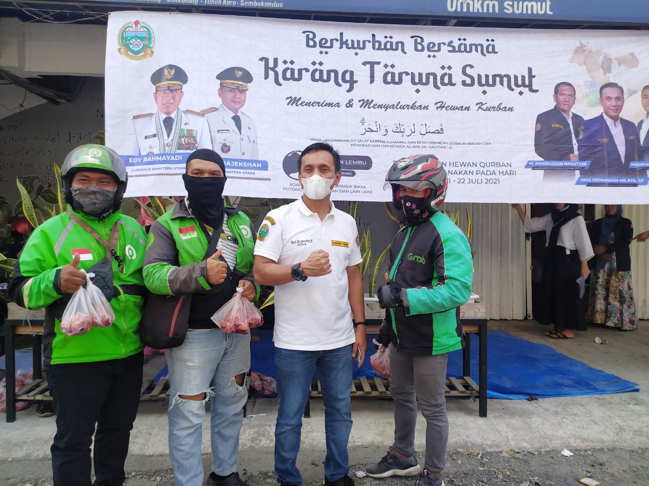 Karang Taruna Sumut Melaksanakan Qurban,  Ini Kata Dedi Dermawan