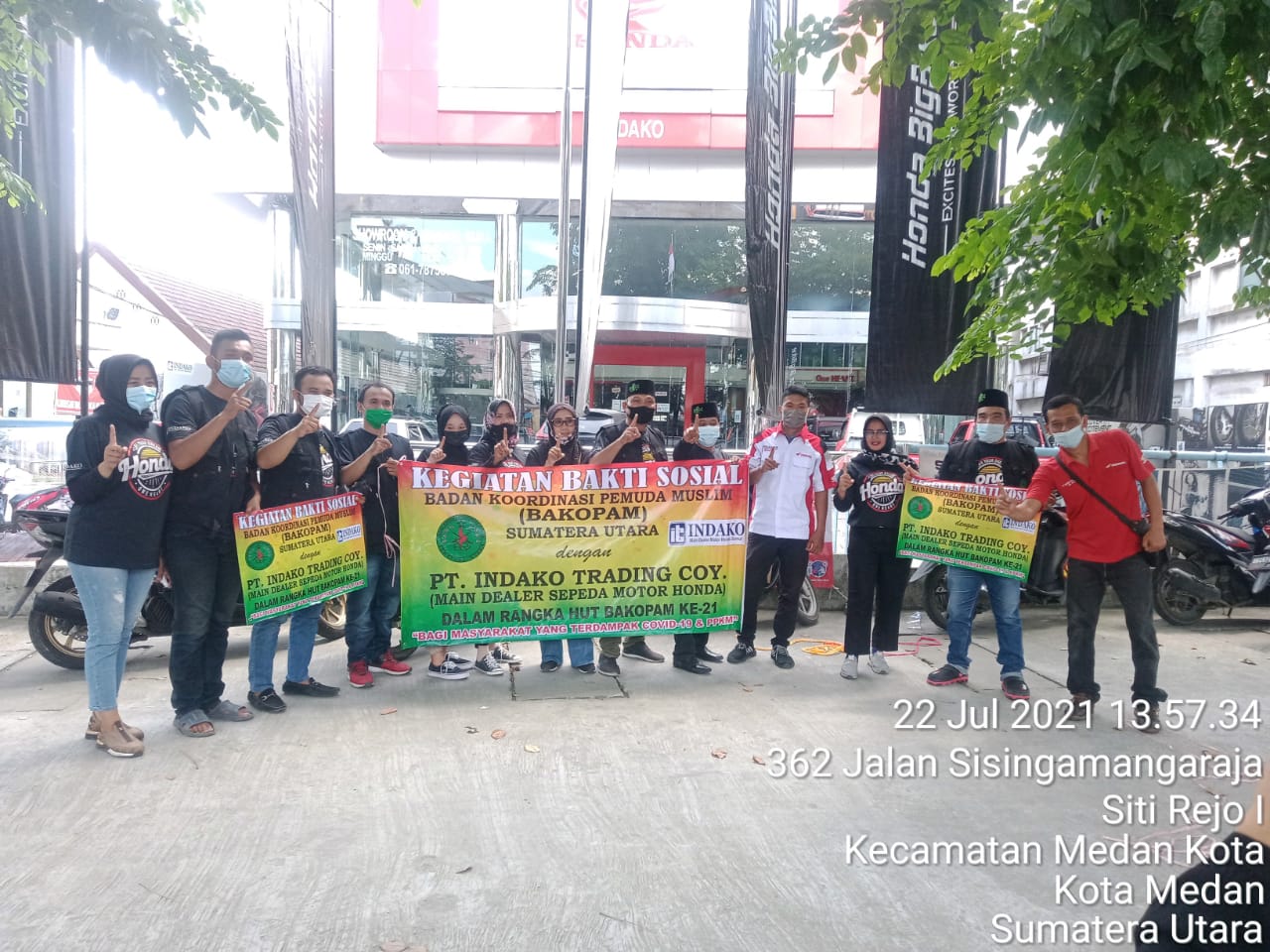 Bakopam - PT Indako Trading Coy Kerjasama, Leo Wijaya : Tumbuhkan rasa peduli kepada masyarakat