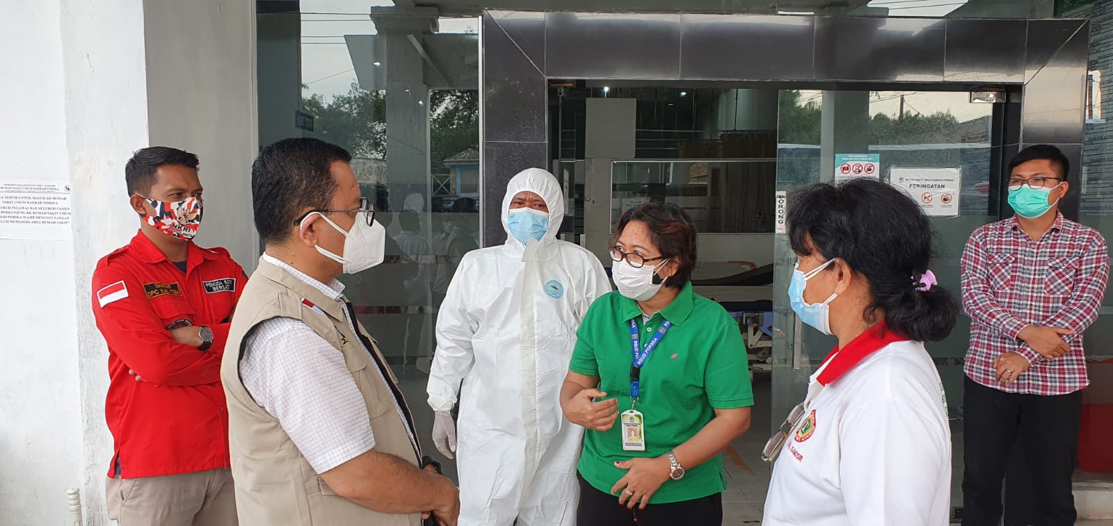 Pasien Terkonfirmasi Covid-19 Melarikan Diri dari RSUD Porsea,  Bupati Poltak : Pasien Harus Mendapat Perlakuan Khusus