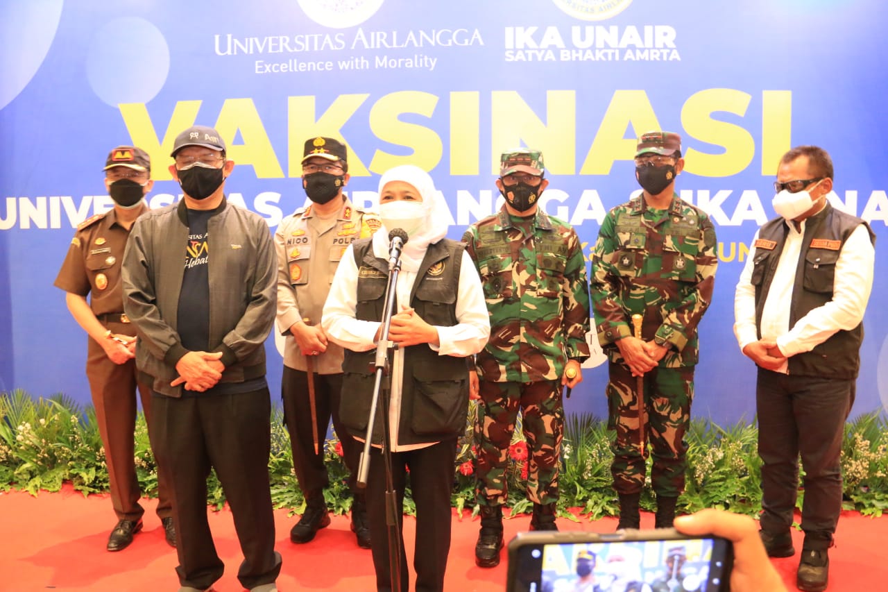 Forkopimda Jatim Harapkan Pentahelix dapat Bersinergi Wujudkan Herd Immunity di Jatim