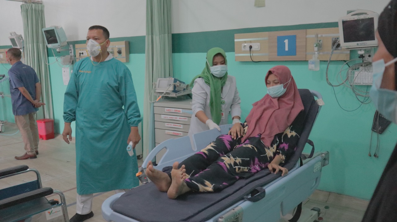 Julaiha penderita saraf, Pengagum Gubernur Sumut Edy Rahmayadi sudah Ditangani pihak RS Haji Medan