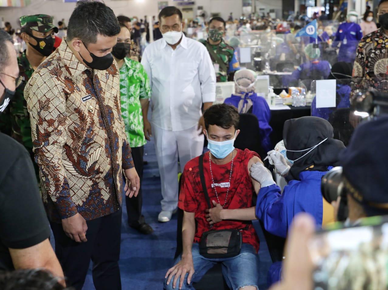 Wali Kota Medan Berharap 10 Jiwa di Vaksin per Hari