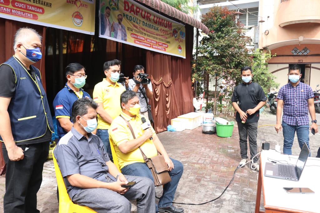Bobby Nasution Apresiasi Dapur Umum PPKM Darurat Komunitas Satu Hati  