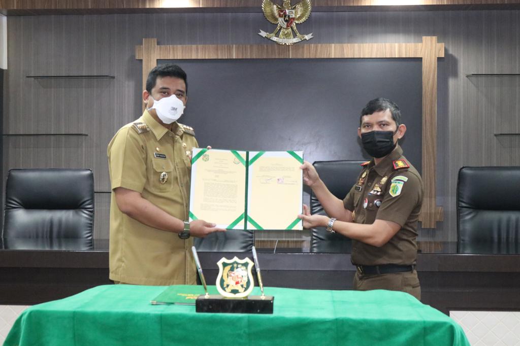 Pemko Medan dan Kejari Belawan  Kerjasama Penanganan dan Penyelesaian Kasus Hukum Perdata Dan TUN