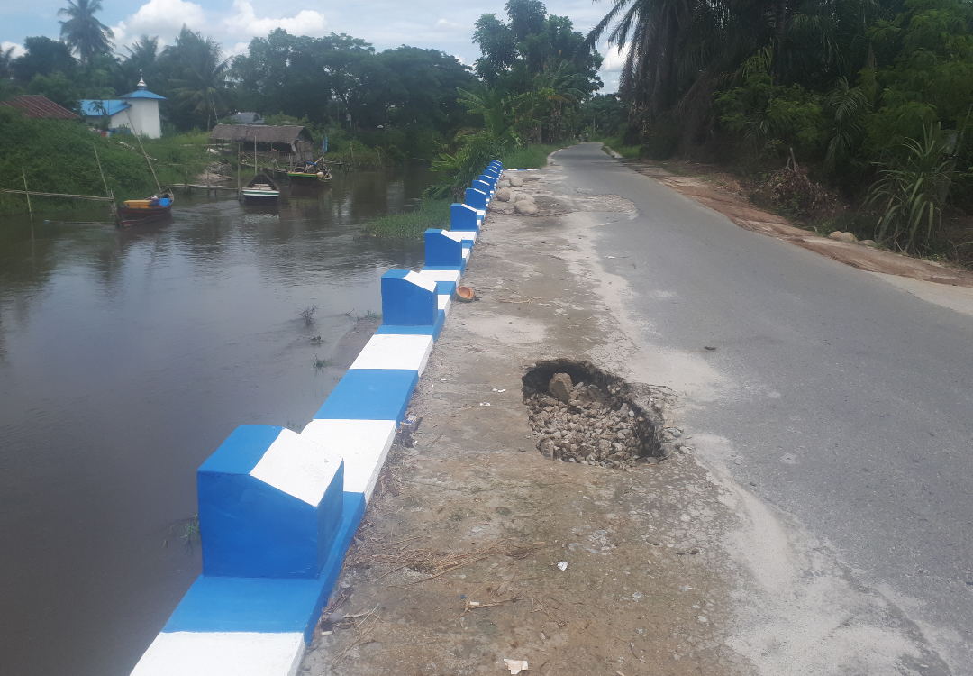 Proyek TPT Asal Jadi, Kadis PU Deliserdang Diduga Pelihara  Kontraktor Nakal