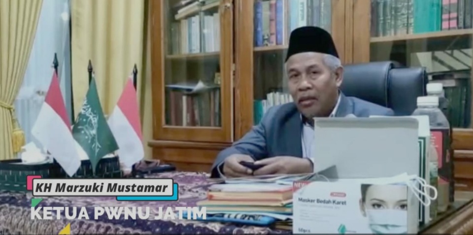 Ketua PWNU Jatim Dukung Polda Jatim Melaksanakan Vaksinasi Covid-19 Bagi Masyarakat