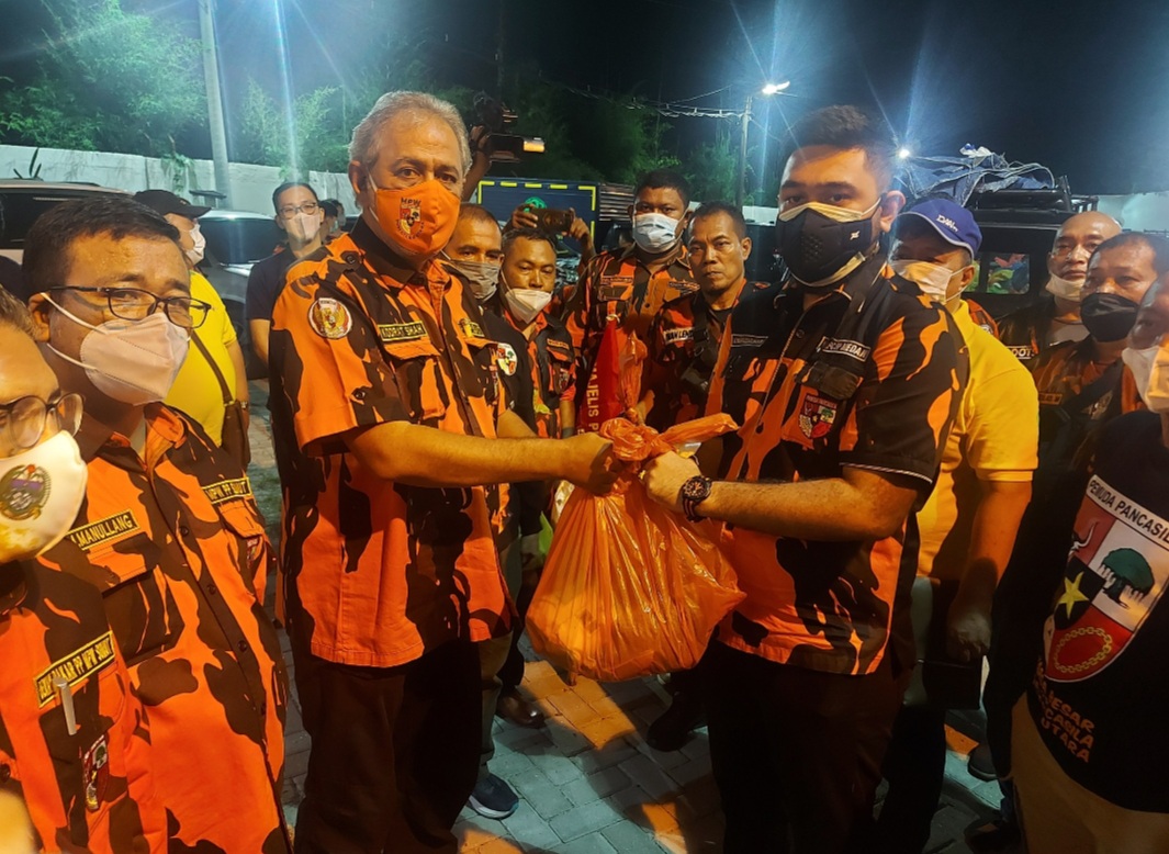 Baksos MPW PP Sumut 1.100 Paket, Kodrat Shah : Masyarakat Mampu Wajib Salurkan Bantuan 