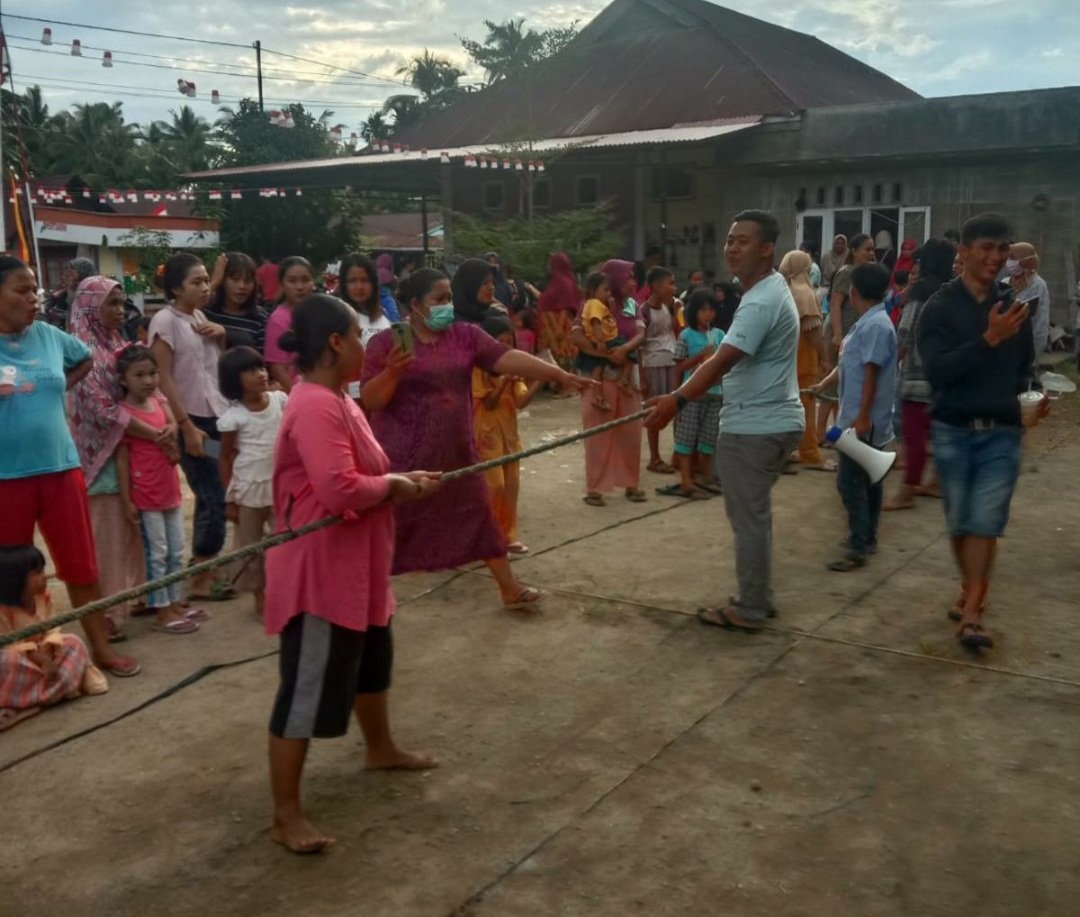 Meriah HUT RI 76 Tahun, Di Kampung Teluk Betung