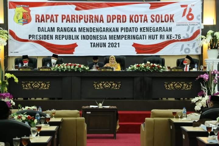 RPJMD Kota Solok 2021-2026 Disetujui