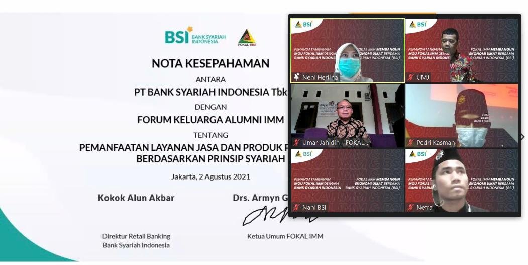 FOKAL IMM MOU DENGAN BSI JAKARTA