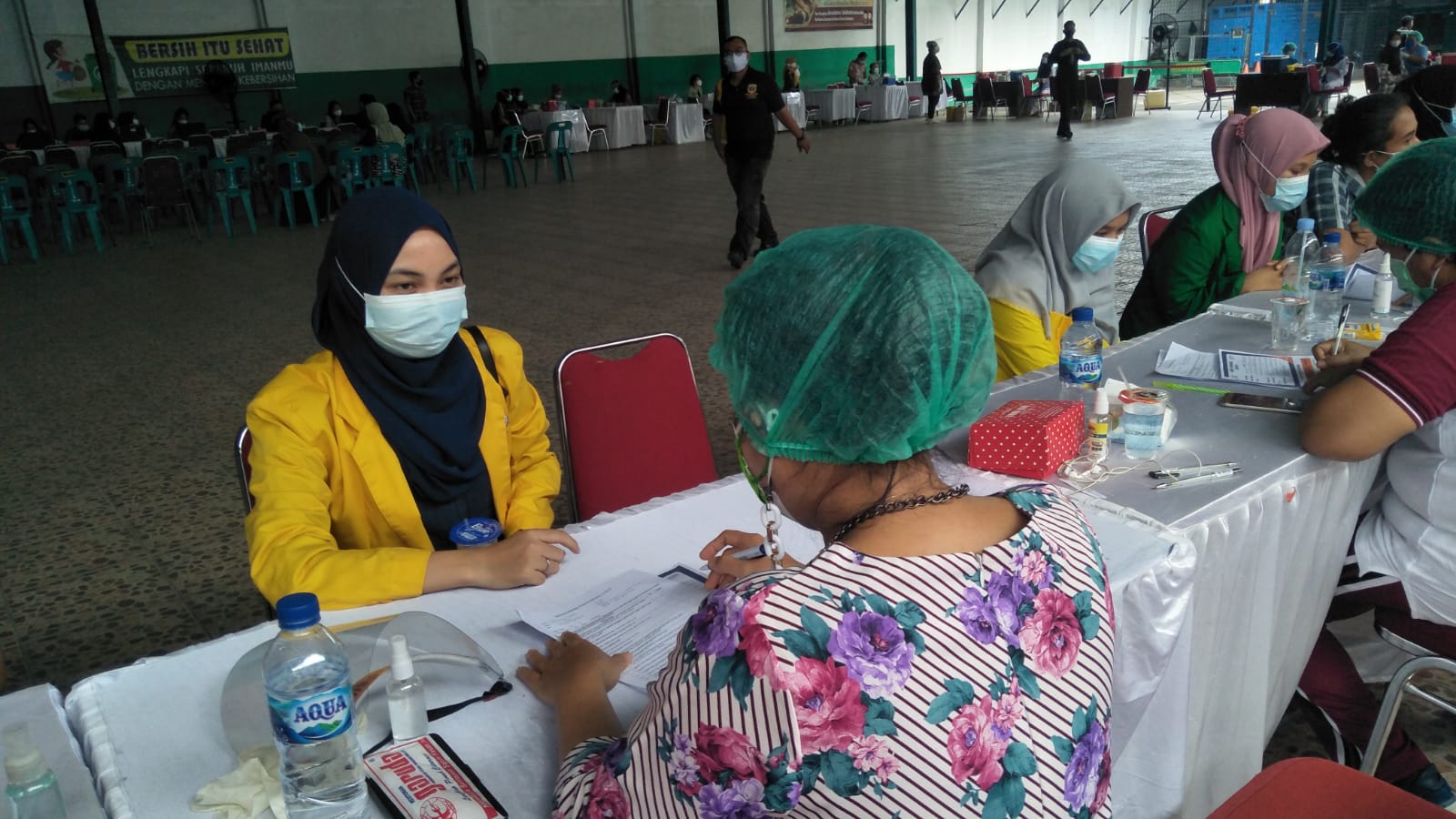 Gebyar Vaksinasi Presisi, Mahasiswa Apresiasi Polda Sumut 