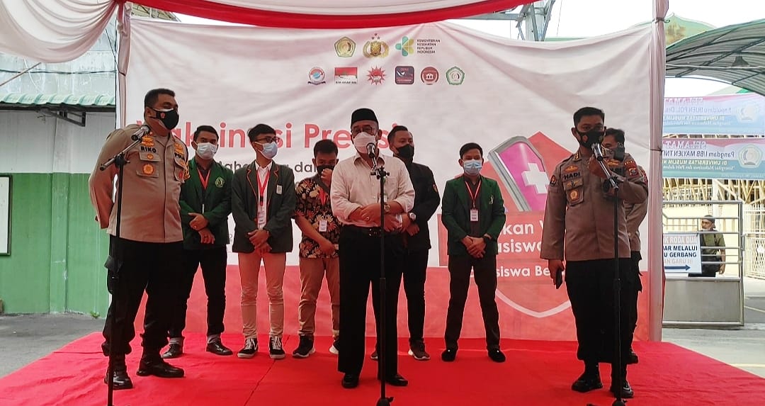 Vaksinasi Presisi Bagi Mahasiswa, Ini Kata Rektor UMN Hardi Muliono