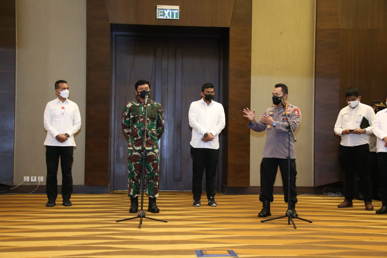 Kapolri Imbau Warga Medan yang Terpapar Covid-19 Dirawat di Isoter Karena Aman dan Nyaman