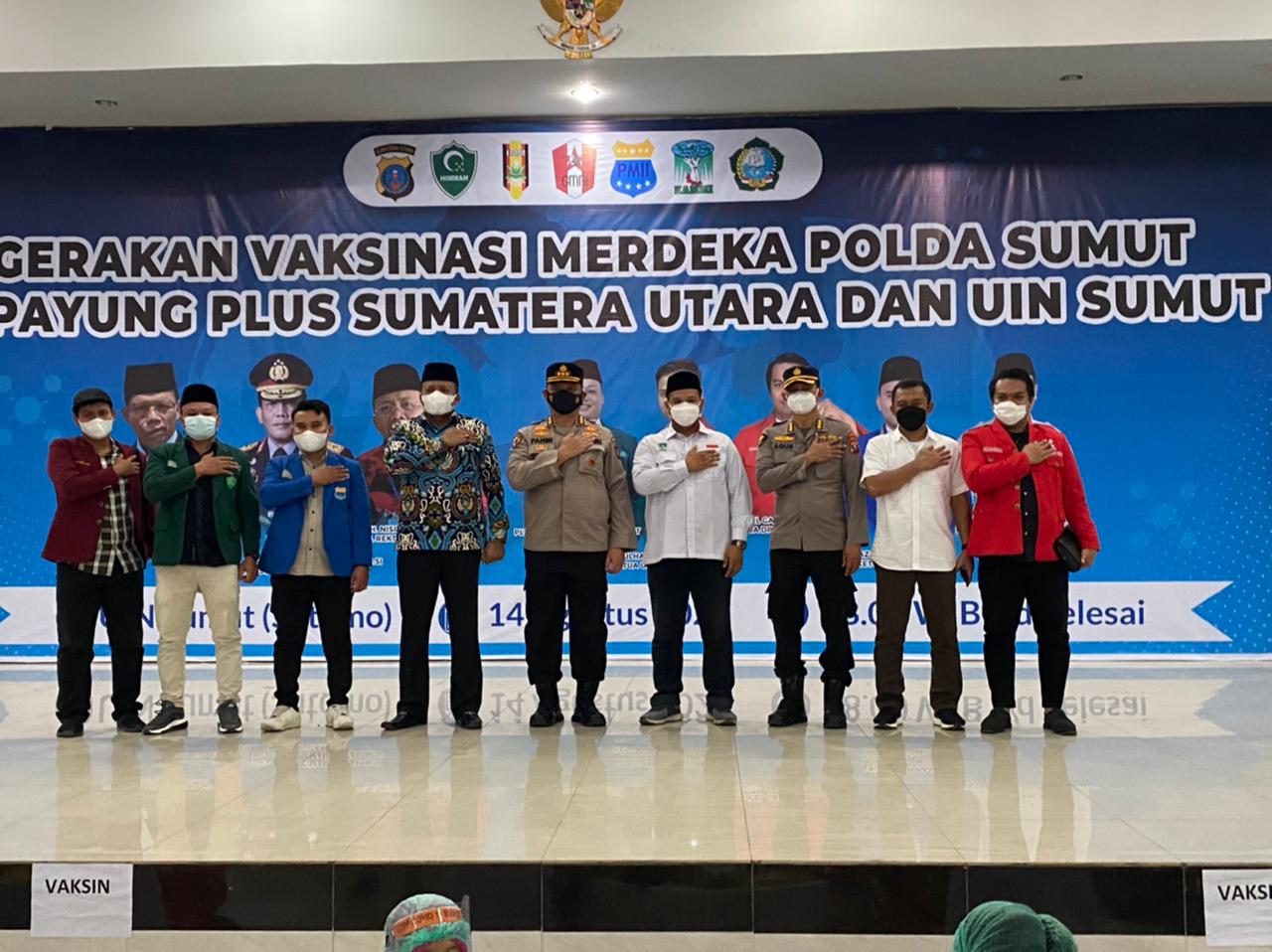Kammi Sumut dan Cipayung Plus Gelar Vaksinasi 1.500 Mahasiswa