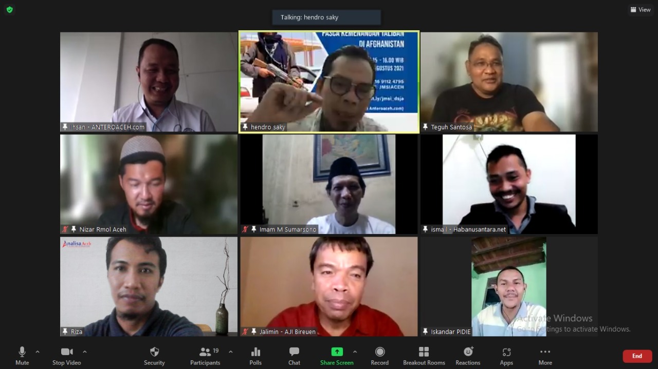 Taliban Harus Bentuk Pemerintahan Rekonsiliatif dan Pastikan Kesejahteraan Rakyat