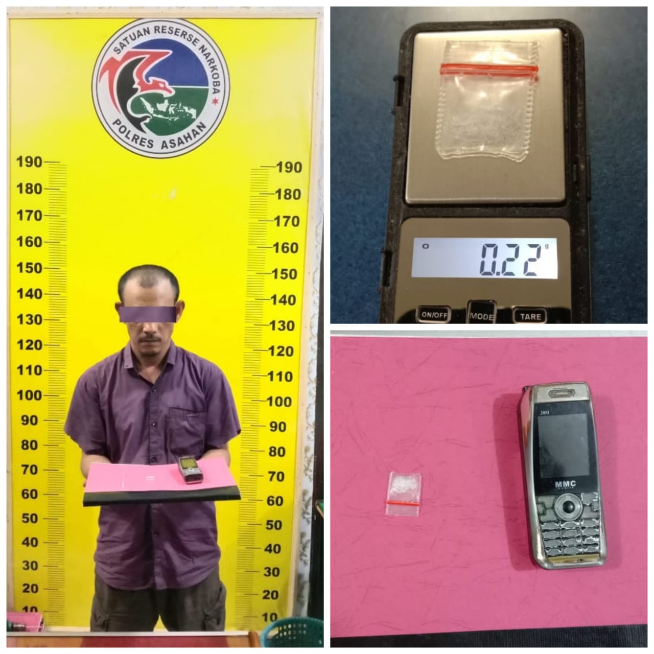 Bawa Narkoba Warga Diamankan, Ini Kata Kapolres AKBP Putu Yudha Prawira