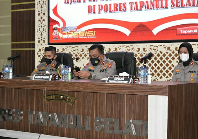 Kapoldasu Kunker ke Polres Tapsel, Ini Kata Kapoldasu  Irjen Pol RZ Panca  Putra