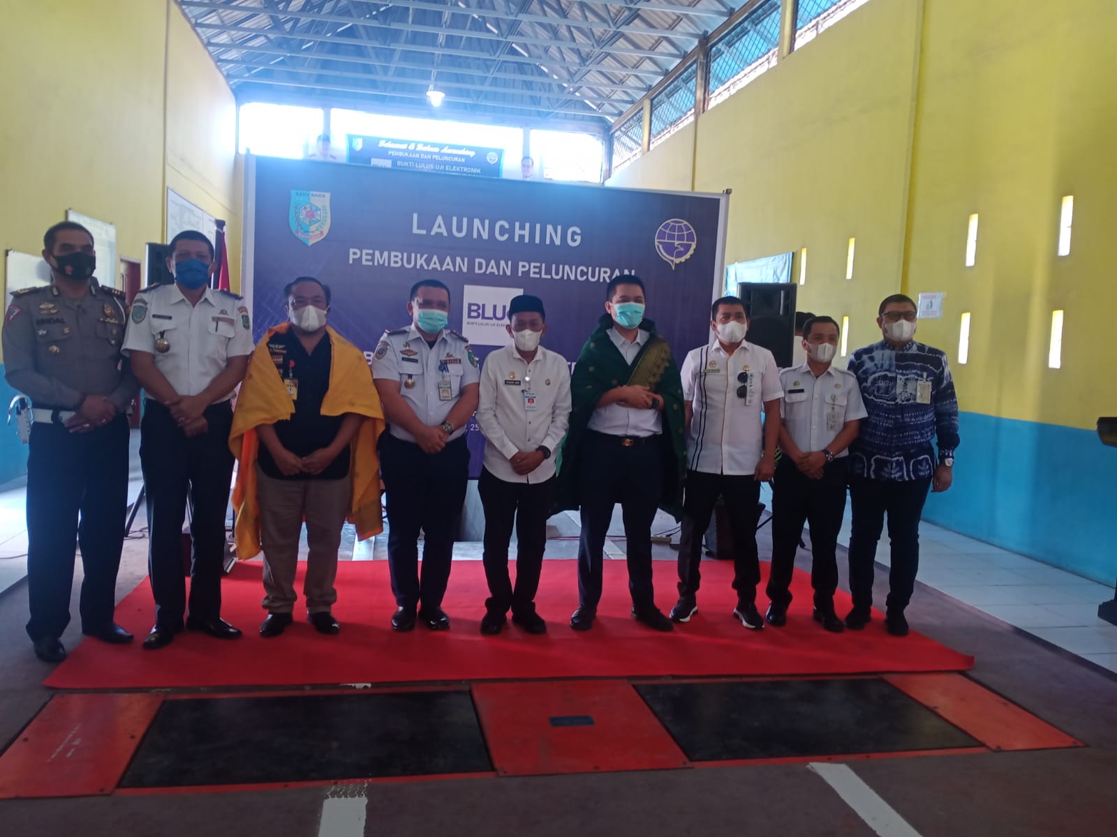 Dishub Batubara Launching BLU-e, Bupati: Upaya Mengurangi Kerumunan