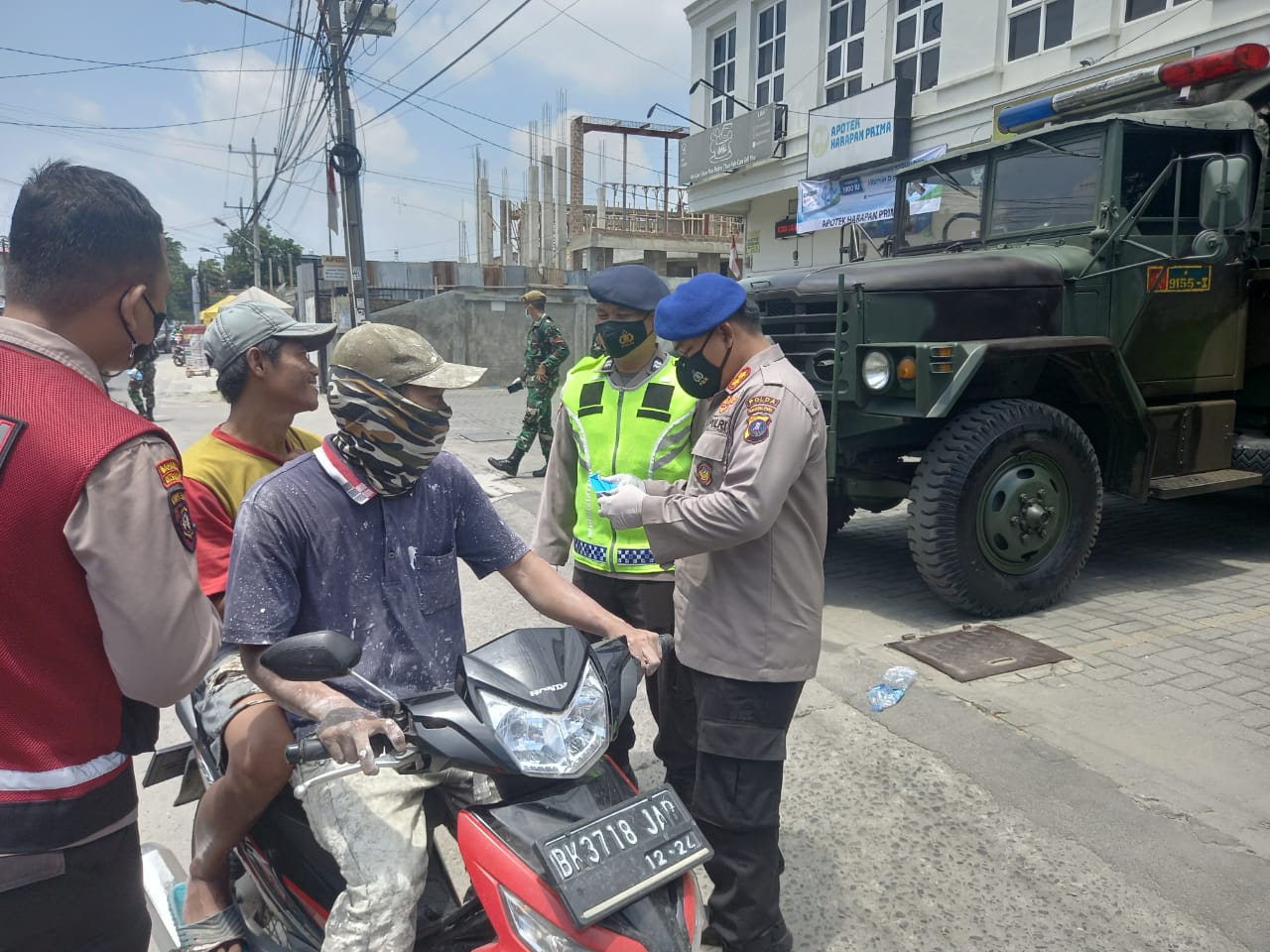 PPKM Level 4 Kota Medan dan Siantar Diperpanjang, Polda Sumut Terus Tingkatkan Operasi Yustisi