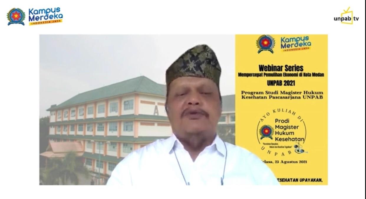 Webinar Bersama Rektor Panca Budi Dr H M Isa, Walikota Medan Ajak Pelaku Usaha Harus Bisa Beradaptasi dengan Kondisi Pandemi 