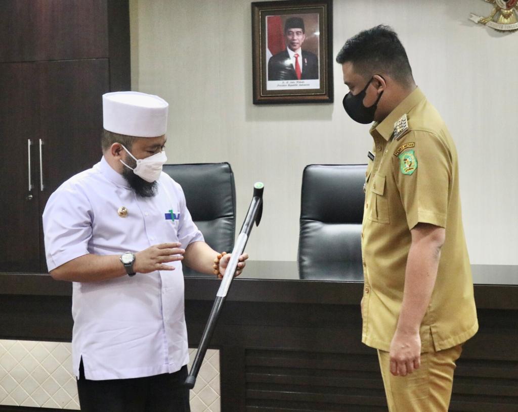 Bobby Nasution Terima Kunjungan Wali Kota Bengkulu