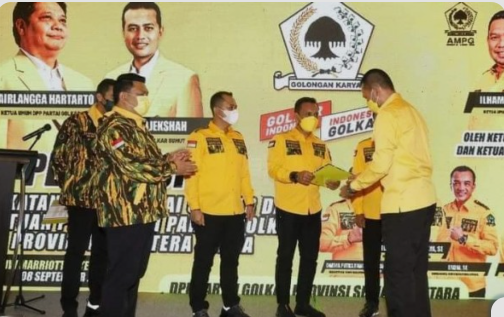 Ketua DPD Partai Golkar Sumut Ijeck : AMPG Motor Pergerakan Kepemudaan