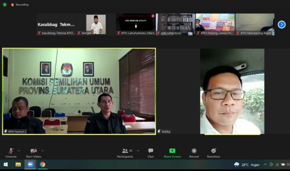 KPU Sumut: Maksimalkan Grup WA Bakohumas