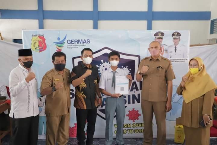 Wawako Solok Ikuti Launching Gebyar Vaksin Remaja Sumbar Secara Virtual