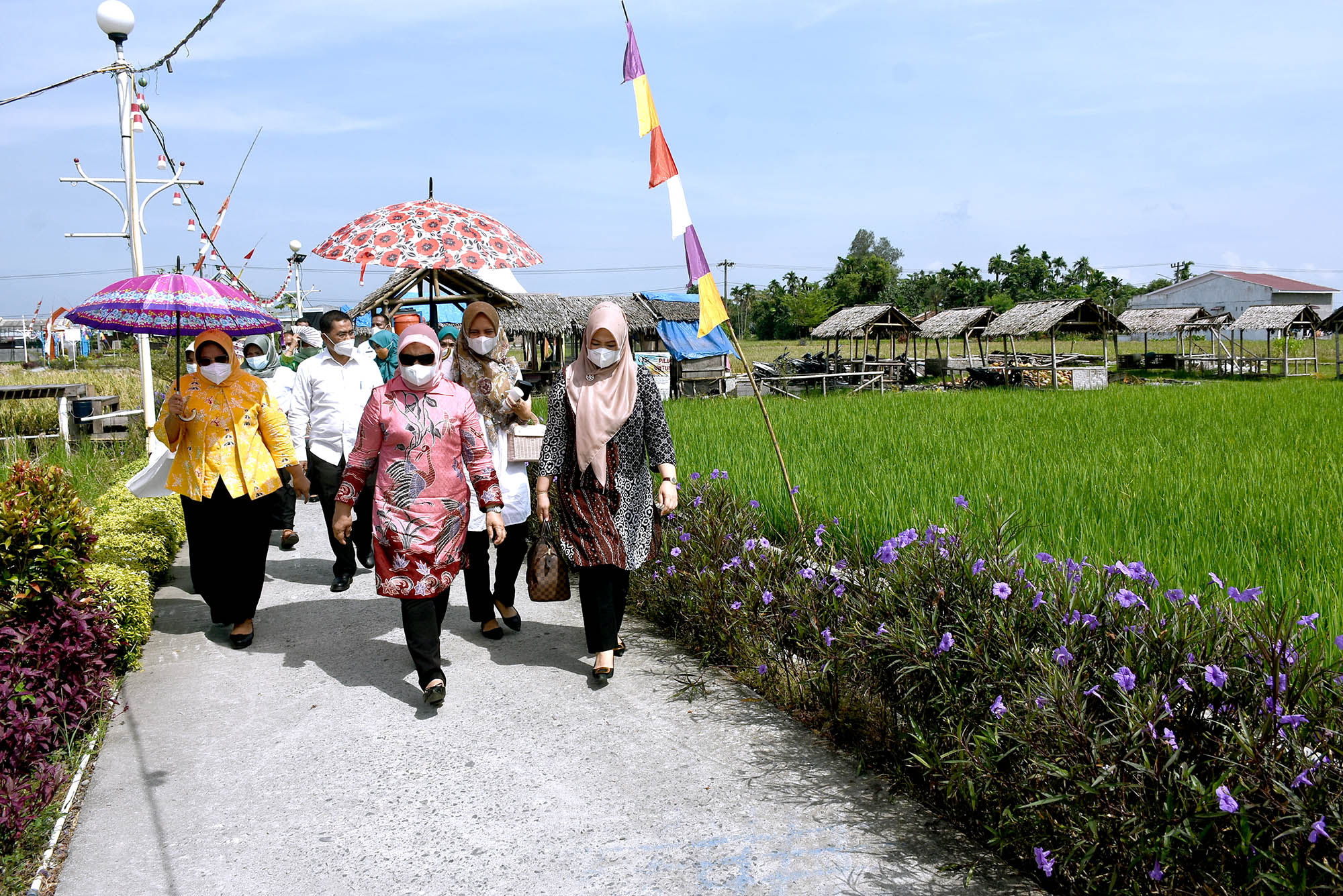Nawal Ajak Pembatik Terus Berinovasi, Aspan : Upaya Meningkatkan komptenesi bagi pengrajin