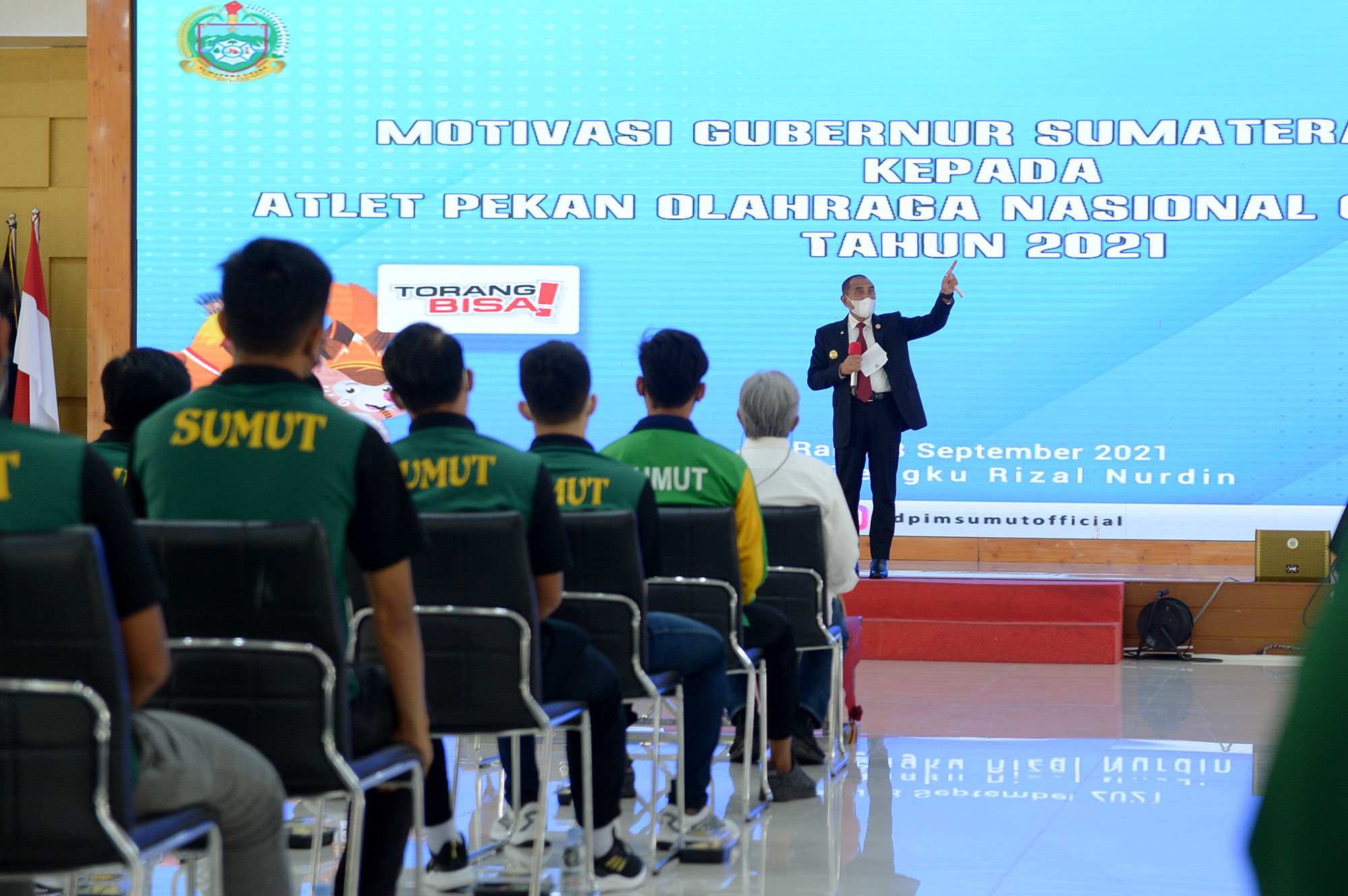 Motivasi Atlet PON Papua, Edy Rahmayadi Ingin Sumut Masuk Lima Besar