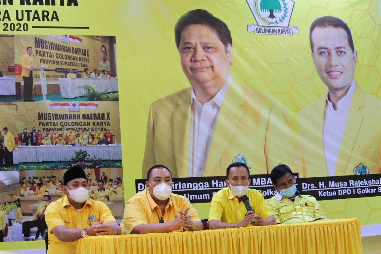 DPD Golkar Deli Serdang Gelar Musdalub 6 September,  Pendaftaran Calon Ketua Dibuka