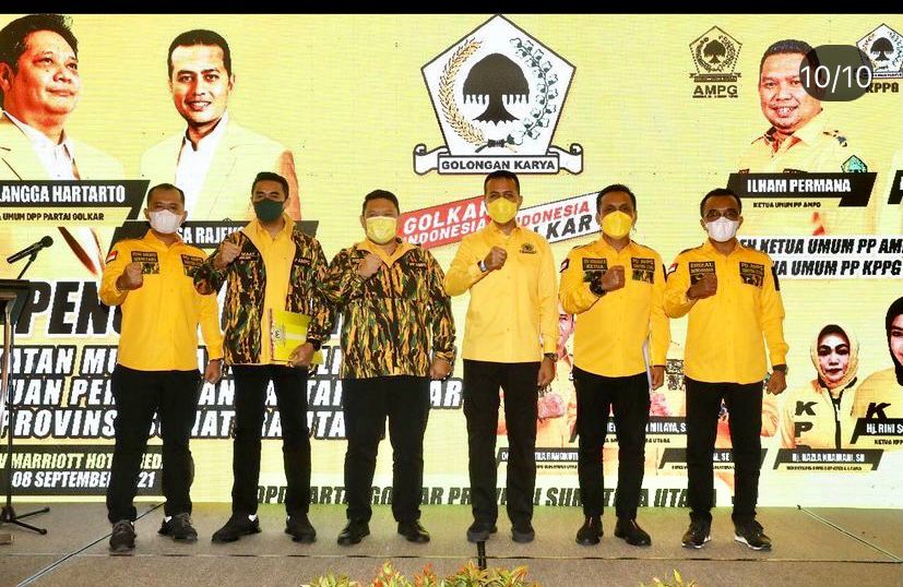 Dua Sayap Partai Golkar Dikukuhkan, Ijeck : Golkar Harus Menjadi Partai Besar dan Terbesar