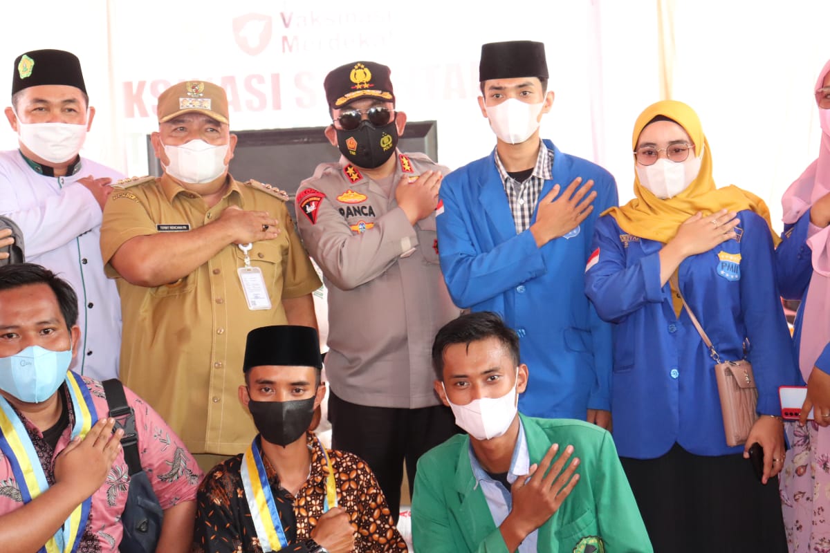 Tercatat 9.705 Warga Sumut Ikuti Vaksinasi Merdeka Polri