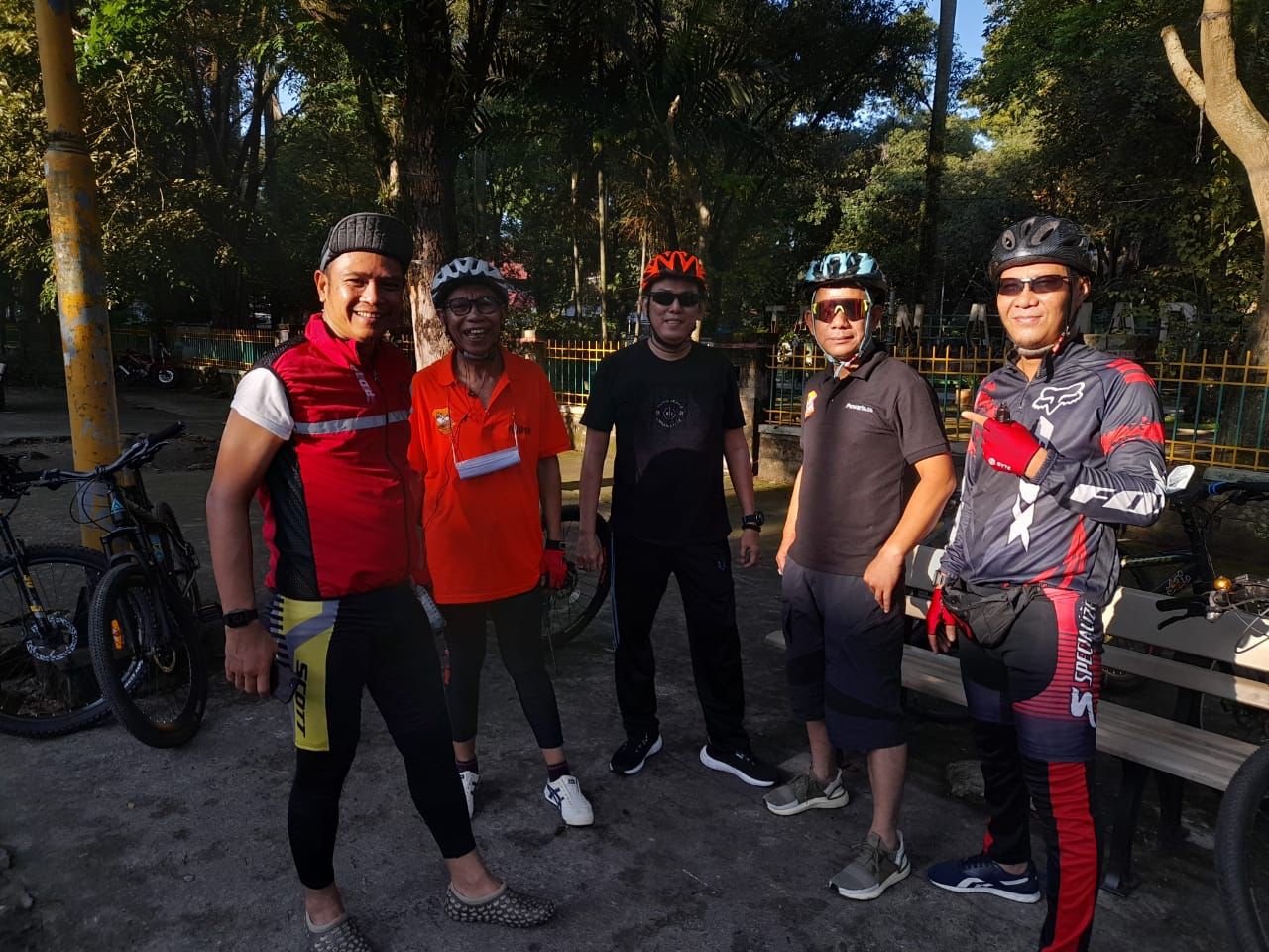 GJM Keliling Kota Medan, Dimotori  Jurnalis Senior Coking