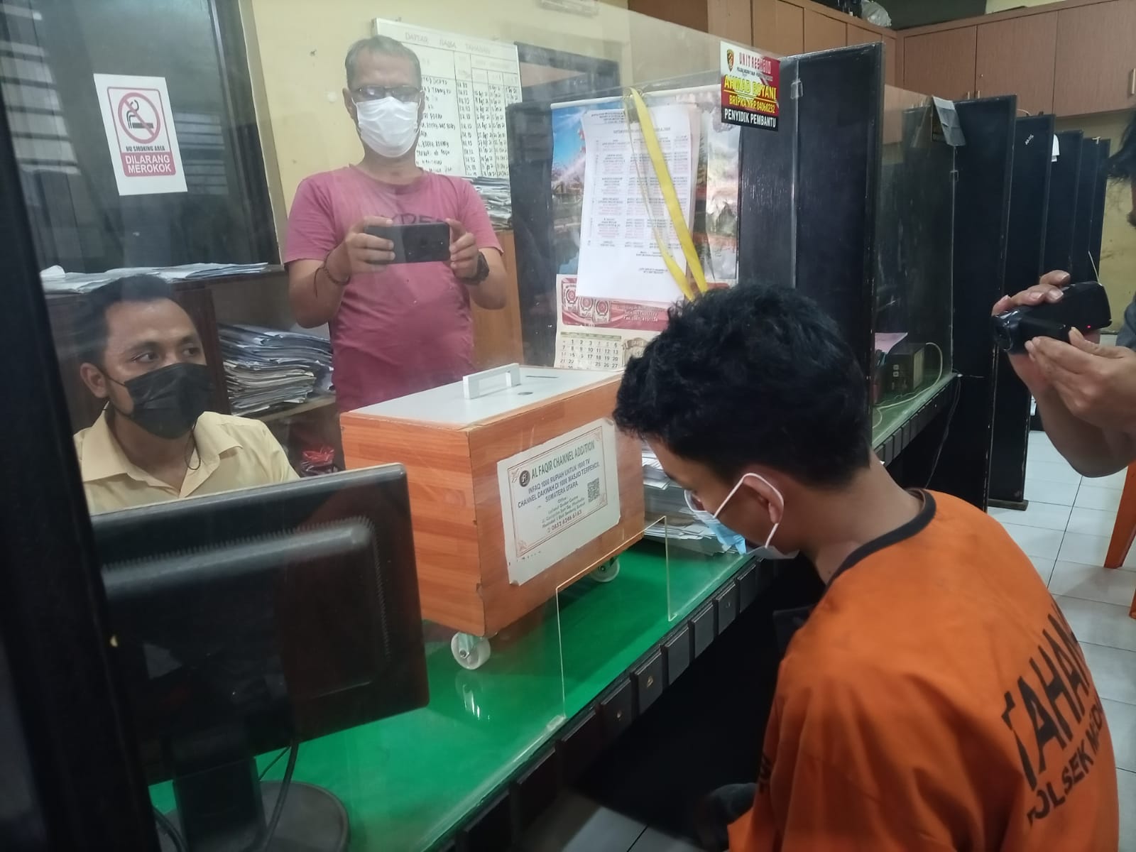 Polisi Amankan 2 Pencuri Kotak Infak, Ini Kata Kapolsek Medan Timur