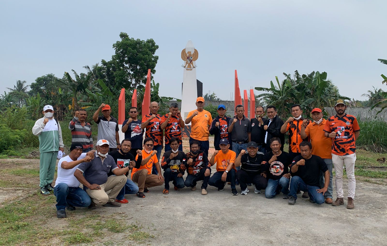 Ketua MPW PP SUMUT Kodrat Shah Kunjungi Kampung Kolam, Tinjau Persiapan Hari Kesaktian Pancasila