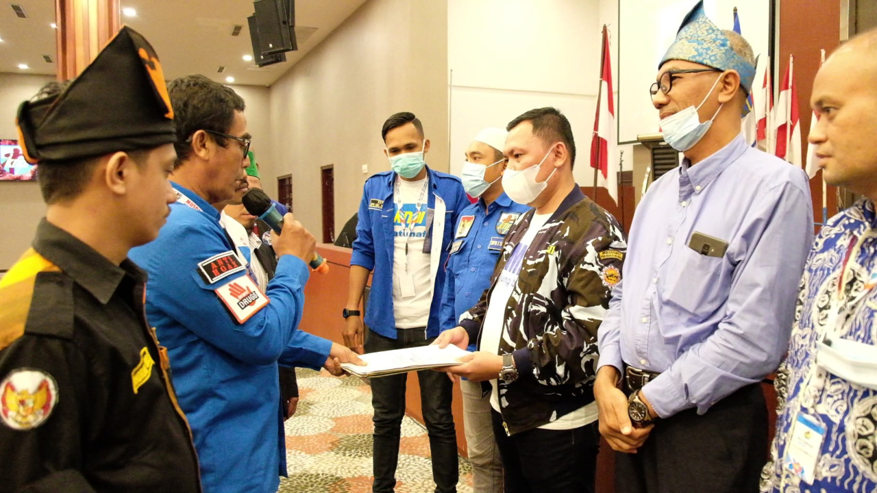 Asmui Rasyid Mrp Terpilih Ketua DPD KNPI Kota Tanjungbalai Periode 2021-2024