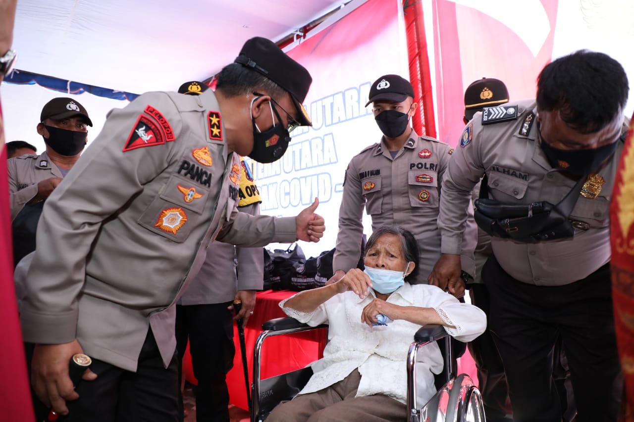 Kunker ke Nias, Kapoldasu Genjot Akselerasi Vaksinasi