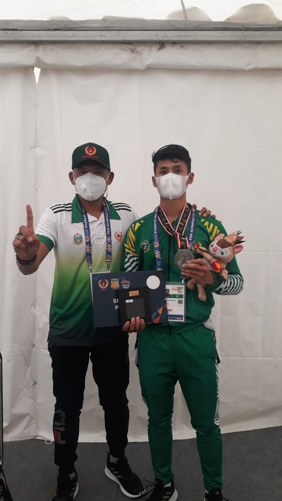 Bripda Muhammad Khadafi Sumbang Medali Pertama Kontingen Sumut di PON Papua