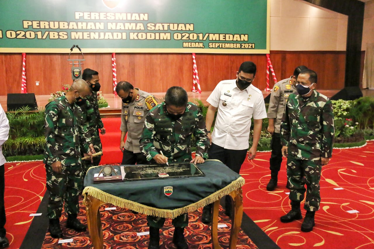 Wali Kota Medan Berharap Sinergitas dan Kolaborasi Antara Pemko Medan Dengan Kodim Dapat Terus Ditingkatkan