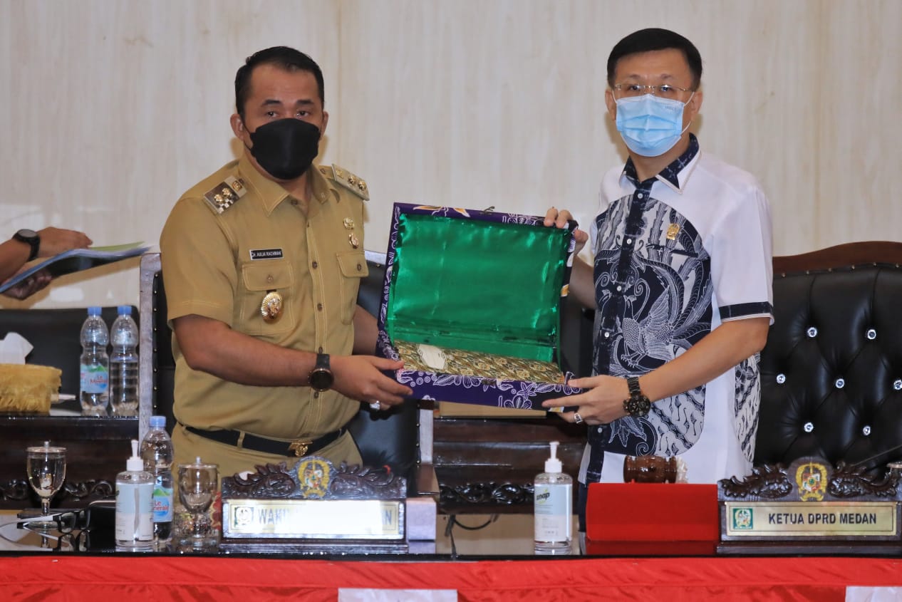 Paripurna P. APBD 2021 Berlanjut, Pemko Medan Targetkan Angka Kemiskinan turun di akhir tahun 2021