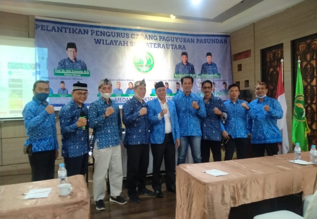 Paguyuban Pasundan lantik 4 Cabang, Ini Kata Pasundan Sumut Dr. H. Yohny Anwar