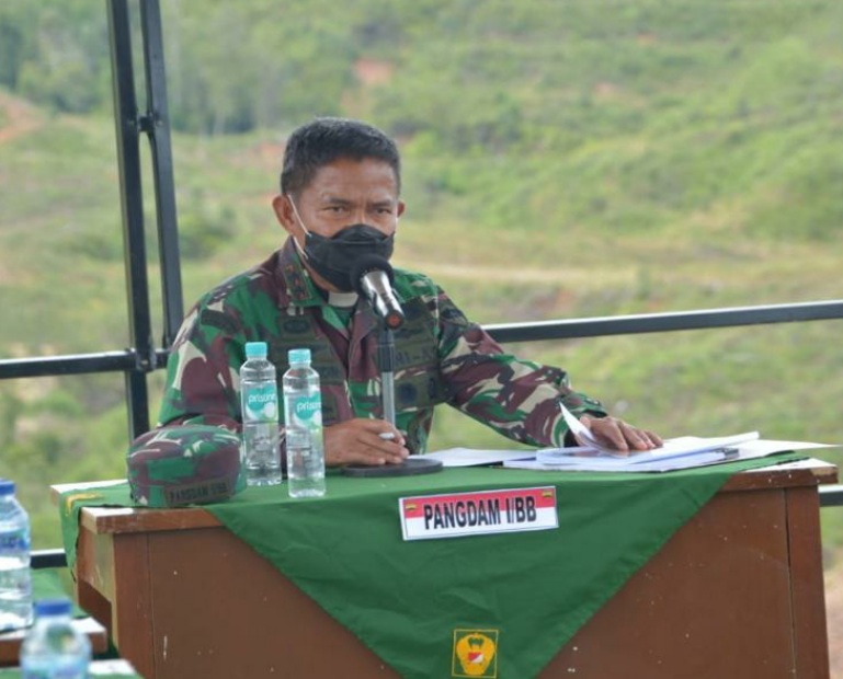 Pangdam I BB Mayjen TNI Hassanudin Berikan Arahan Danrindam I BB