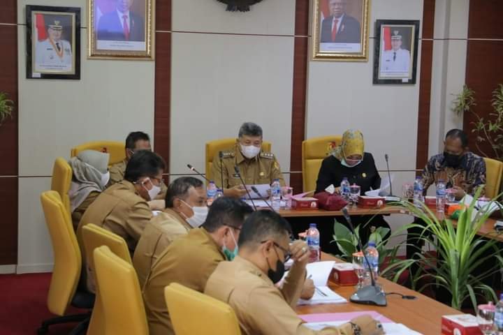 Pemko Solok Gelar Rapat Dengan Banggar DPRD Kota Solok
