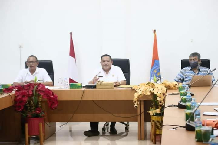 Sekdakab Labuhanbatu Gelar Rapat FGD Dalam Rangka Perumusan Konsep Rencana