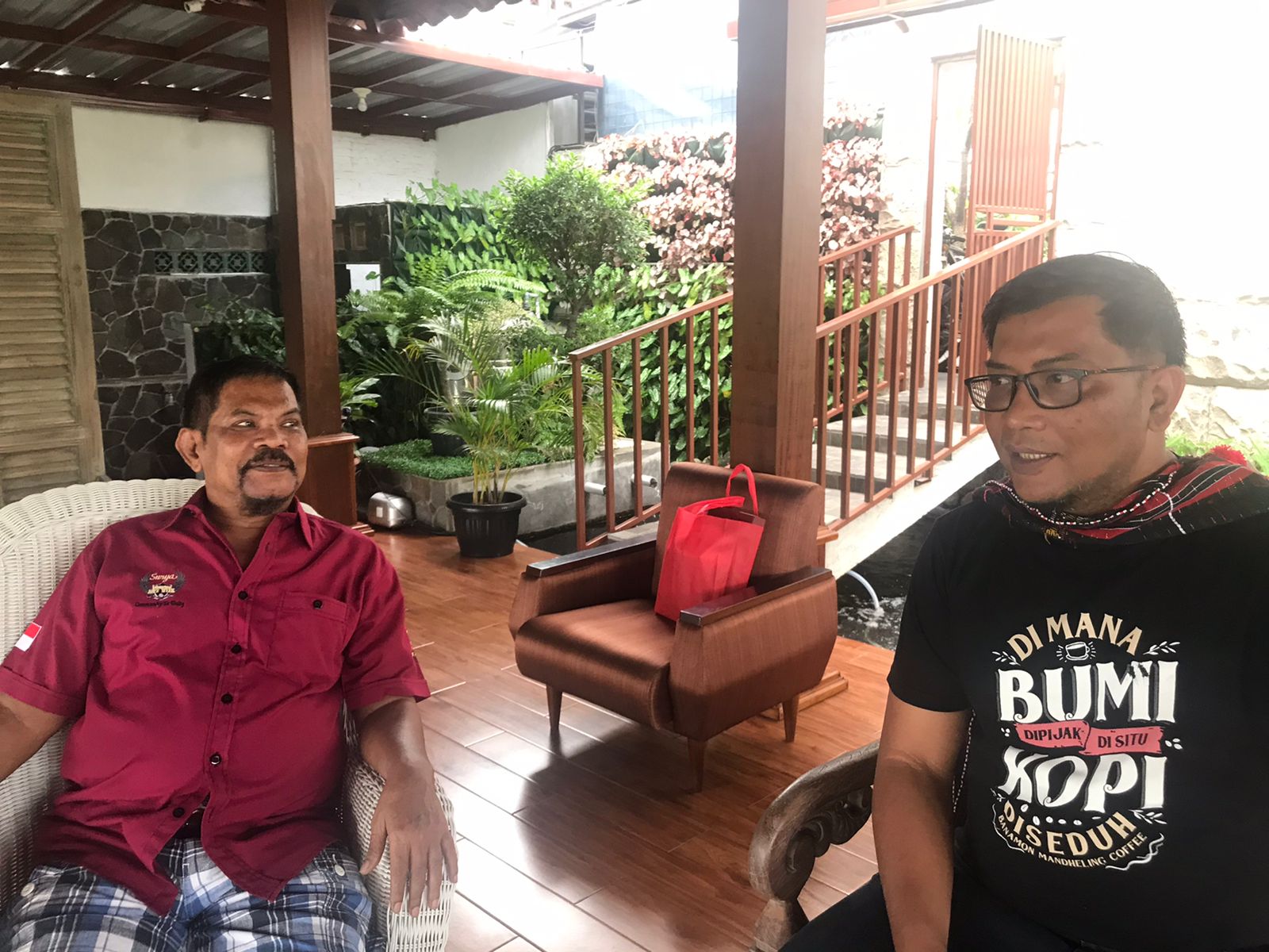 Wabup Tapsel Rasyid Dongoran Minta Masukan Rahudman untuk Kerja di Tapsel