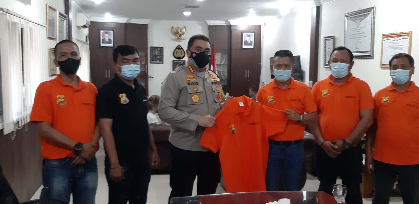Kapolrestabes Medan Apresiasi Giat Sosial Pewarta, Ini Kata Kombes Pol Riko