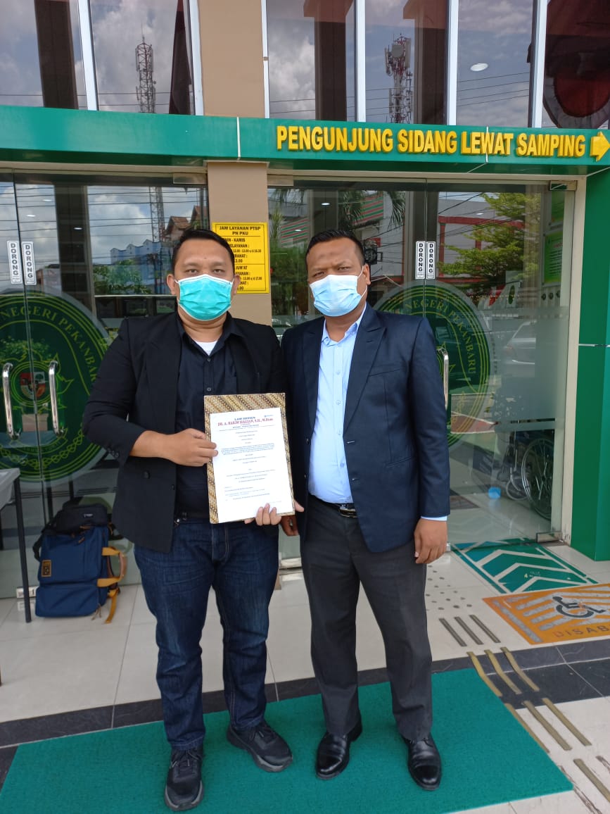 Diduga Ada Tekanan Budi Lewat Kuasa Hukum Ajukan Praperadilan di PN Pekanbaru